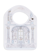 Bavaglino per neonati Atelier Choux bianco con stampa BI-CS-CHC H-U ATELIER CHOUX PARIS 
