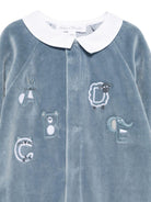 Tutina per neonata Tartine Et Chocolate blu con lettere ricamate CB54120 47 TArtine & Chocolat 