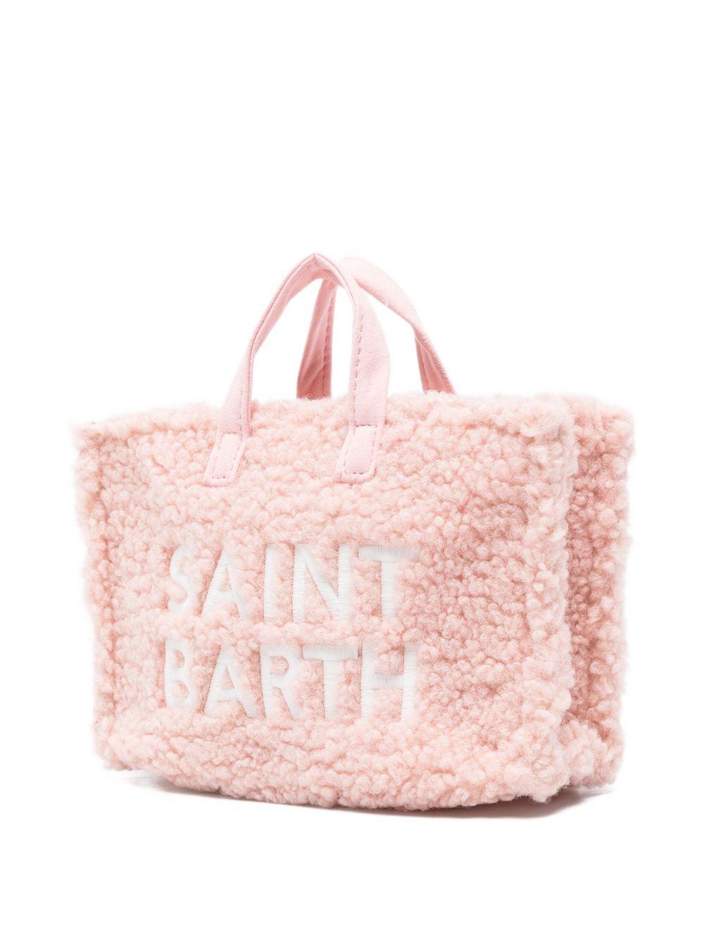 Phone Bag per bambina MC2 Saint Barth Kids rosa con fodera effetto teddy PHONE004 01494I MC2 ST. BARTH KIDS 