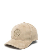 Berretto per bambino Stone Island Junior beige con visiera curva K2S169100003S0230 V0095 STONE ISLAND JUNIOR 