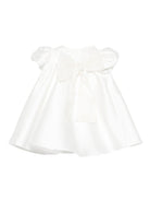 Abito per neonata La Stupenderia bianco con gonna a trapezio 1CCAB26 S60X28 LA STUPENDERIA 