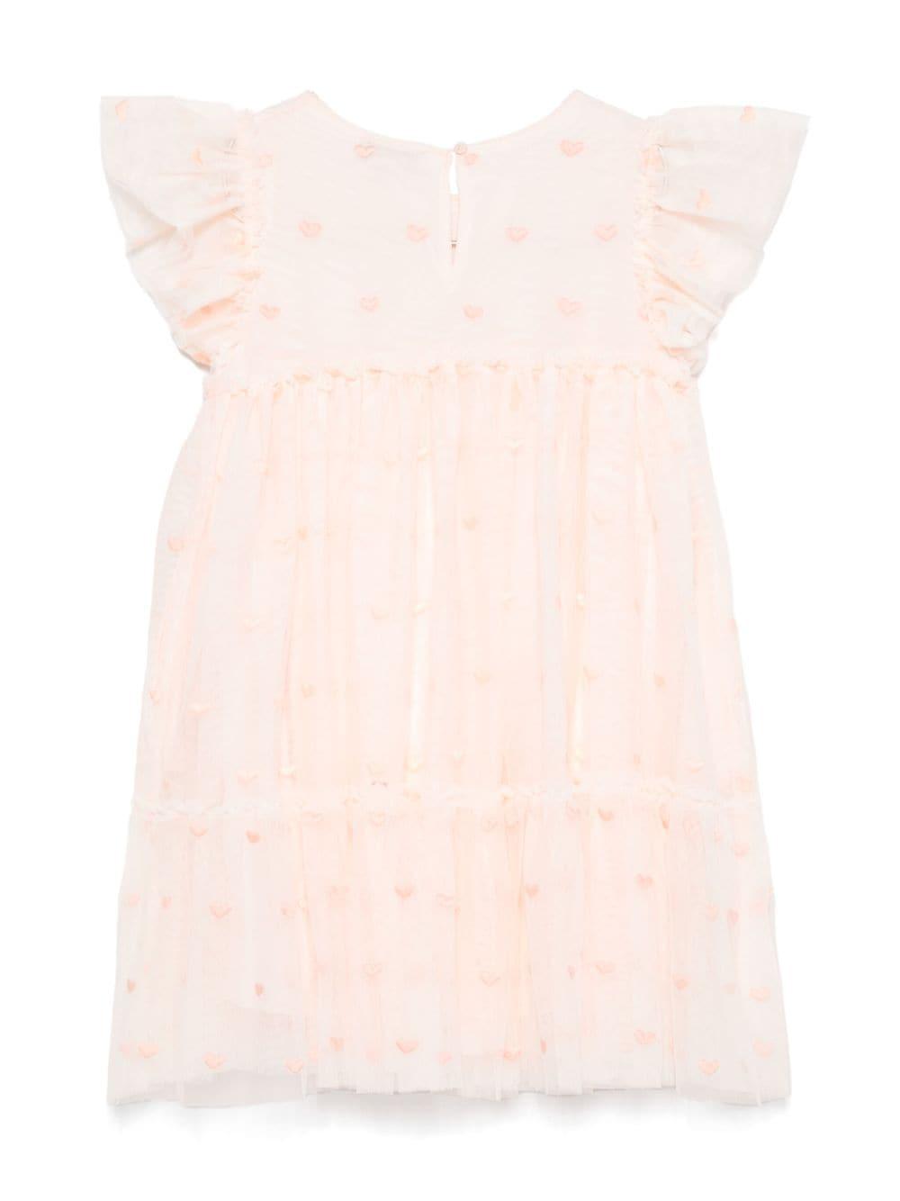 Abito per bambina Stella McCartney Kids rosa in tulle TV1B21 Z2103 50TEM STELLA McCARTNEY KIDS 