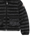 Piumino Lans per bambina Moncler Enfant nero con fodera in longue saison L19541A00032597YF 999 MONCLER ENFANT 