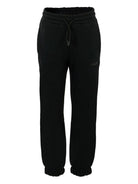 Pantaloni sportivi per bambino MSGM Kids neri con tasche laterali F5MSJUFP023 110 MSGM KIDS 