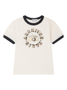 T-shirt per bambino Bonpoint Akiva bianco con stampa sul davanti P05BTSK00001 104 BONPOINT 