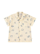 Pigiama per bambino Molo Lexi giallo con motivo smiley 6S25R507 9349 MOLO 