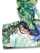 Bikini per bambina Molo verde con stampa grafica 8S25P117 9238 MOLO 