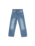 Jeans per bambino John Richmond Junior in denim con logo sul retro RBP25189JE DENIM BLUE MEDIUM JOHN RICHMOND JUNIOR 