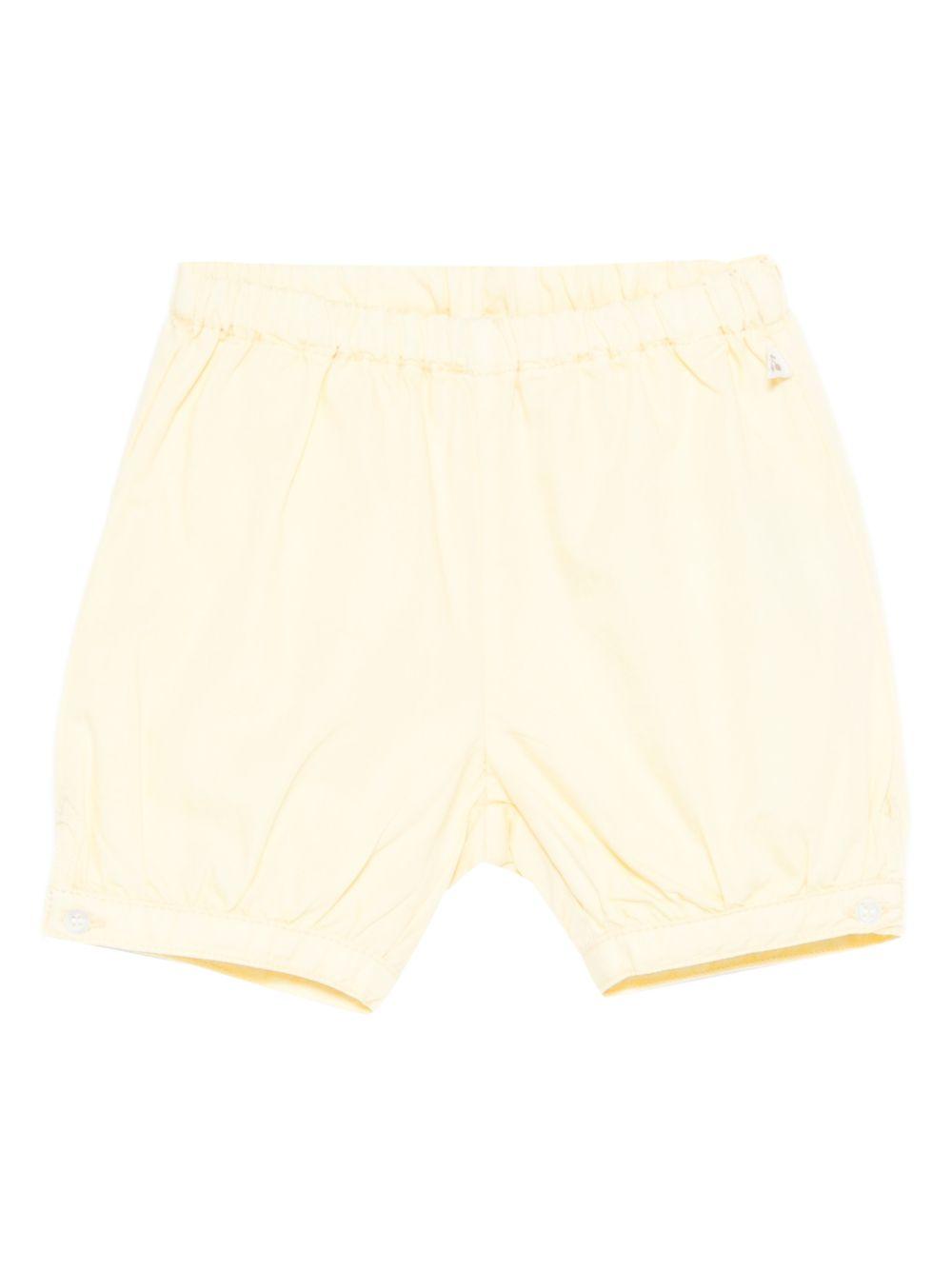 Shorts per neonata Bonpoint giallo con elastico in vita S06XBEW00001 033 BONPOINT 