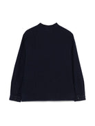 Camicia a maniche lunghe per bambino Paolo Pecora Kids blu con orlo dritto PP4041 BLU PAOLO PECORA KIDS 