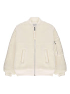 Giubbino per bambino Laneus Kids bianco con tasca applicata F5LKJUKJ027 013 LANEUS 