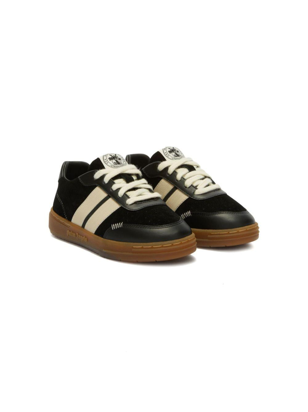 Sneakers University Track per bambino Palm Angels Kids nero con imbottitura nella caviglia PBIA016S25LEA001 1061 PALM ANGELS KIDS 