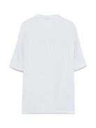 Camicia per bambino Il Gufo azzurro in lino P25PC076L6006 422 IL GUFO 