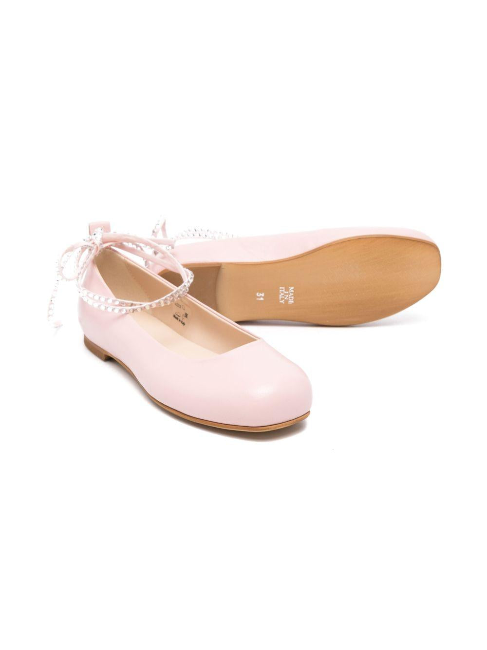 Ballerine per bambina Florens rosa con strass F9230 10J FLORENS 