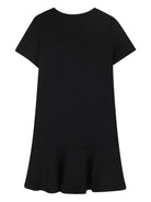 Abito per bambina The Marc Jacobs Kids nera con stampa borsa W60711 09B THE MARC JACOBS KIDS 