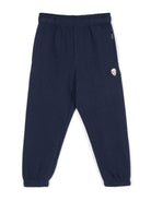 Pantaloni sportivi Adan per bambino Molo blu con trama jersey 1W24I202 8947 MOLO 
