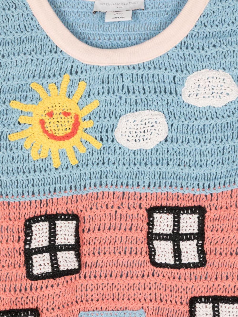 Maglione Farmyard TV9A32 Z2289 999 STELLA McCARTNEY KIDS 