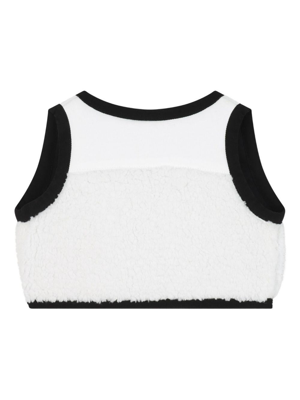 Set tutina e gilet per neonato Boss Kids nero con motivo a pois J52541 09B BOSS KIDS 