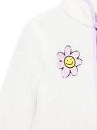 Giacca per bambina Stella McCartney Kids bianco con ricamo TX2A07 Z0506 101 STELLA McCARTNEY KIDS 