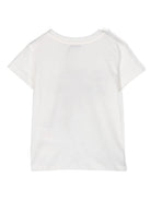 T-shirt per neonato Dolce & Gabbana Kids bianco con stampa L1JTEY G7MKA W0111 DOLCE & GABBANA KIDS 