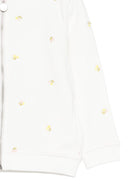 Felpa per bambina Bonpoint bianca con stampa floreale all-over S06GSWK00002 603 BONPOINT 