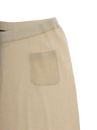 Pantaloni per bambina Emporio Armani Kids beige con due tasche posteriori EG000781 AF22791 U0007 EMPORIO ARMANI KIDS 