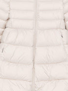 Giubbino per bambina Il Gufo beige dal design svasato A25GGP0006NN106 118 IL GUFO 