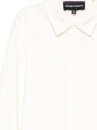 Camicia per bambino Emporio Armani Kids bianca con colletto classico EB000624 AF16583 U0003 EMPORIO ARMANI KIDS 
