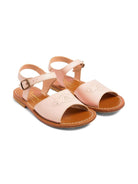 Sandali Erell per bambina Bonpoint rosa con plantare con logo S05GSOL00006 025 BONPOINT 