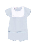 Set maglia con shorts per neonato Paz Rodriguez azzurro con bottoni 103C-123415 801 PaZ RODRIGUEZ 