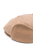 Cappello baker boy tartan per bambino Colorichiari beige con tesa curva MN9278474739 23 COLORICHIARI 