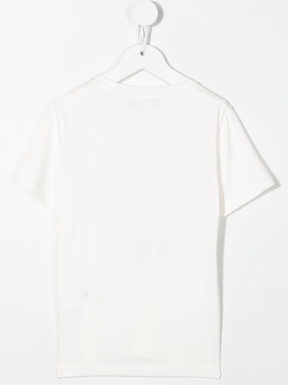 T-shirt per bambino Versace Kids Medusa bianco con stampa Medusa 10002391A04767 2W020 VERSACE KIDS 