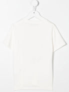 T-shirt per bambino Versace Kids Medusa bianco con stampa Medusa 10002391A04767 2W020 VERSACE KIDS 