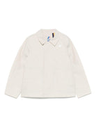Giacca per bambino K-Way Kids P. Broen beige con due tasche laterali a fessura K5124ZW 634 K-WAY KIDS 
