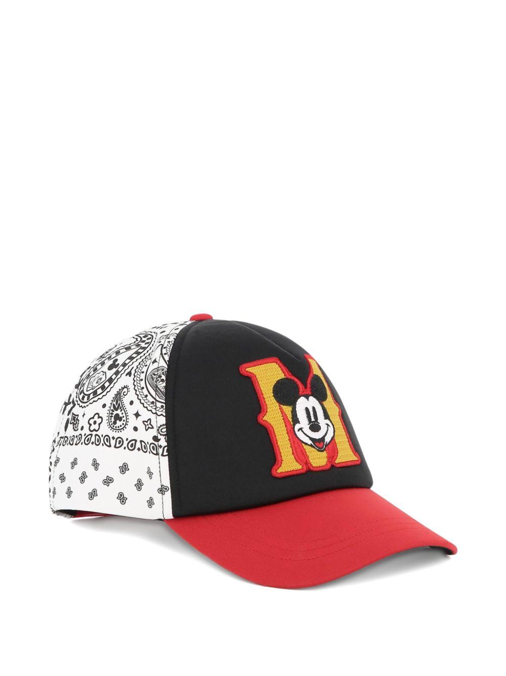 Cappello da baseball per bambino Marc Jacobs Kids x Disney Mickey Mouse multicolor con stampa bandana W60696 09B THE MARC JACOBS KIDS 