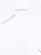 Polo con ricamo Palm Tee per bambino Il Guifo bianco con scollo con spacco P25PC097MF001 152 IL GUFO 