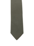 Cravatta per bambino Paolo Pecora Kids verde oliva con stampa PP4234 OLIVA PAOLO PECORA KIDS 