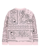 Felpa per bambina Marc Jacobs Kids x Disney Mickey Mouse rosa con stampa paisley W60575 475 THE MARC JACOBS KIDS 