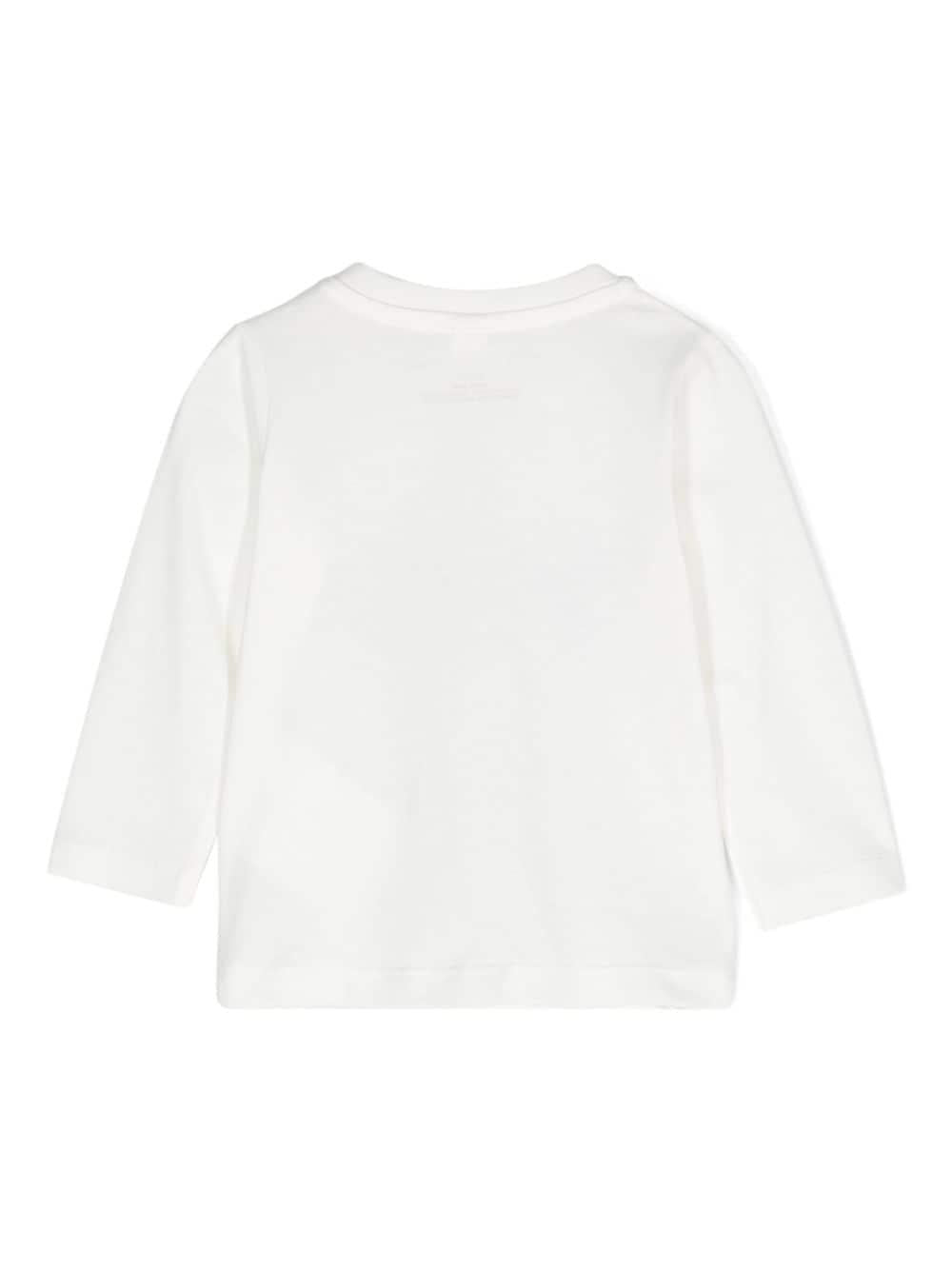 T-shirt a fiori TV8030 Z0434 101 STELLA McCARTNEY KIDS 