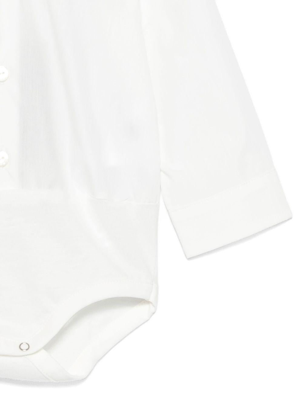 Body per neonati ETRO Kids bianco con colletto alla Peter Pan GX5000 P0013 101 ETRO KIDS 