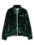 Felpa sportiva con orlo elasticizzato per bambino MC2 Saint Barth Kids verde con collo alto MRM0002 00496G MC2 ST. BARTH KIDS 