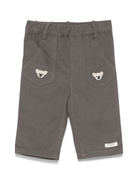 Pantaloni per neonato Donsje Kassim grigio con motivo con ricamo 4096302NB 00025 DONSJE 