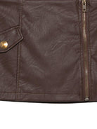 Gonna per bambina Pinko Kids marrone con zip KFGO013CPE021 6024 PINKO KIDS 