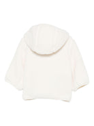 Giubbino per neonati K-Way Kids bianco con fodera in shearling K41478W BBI K-WAY KIDS 