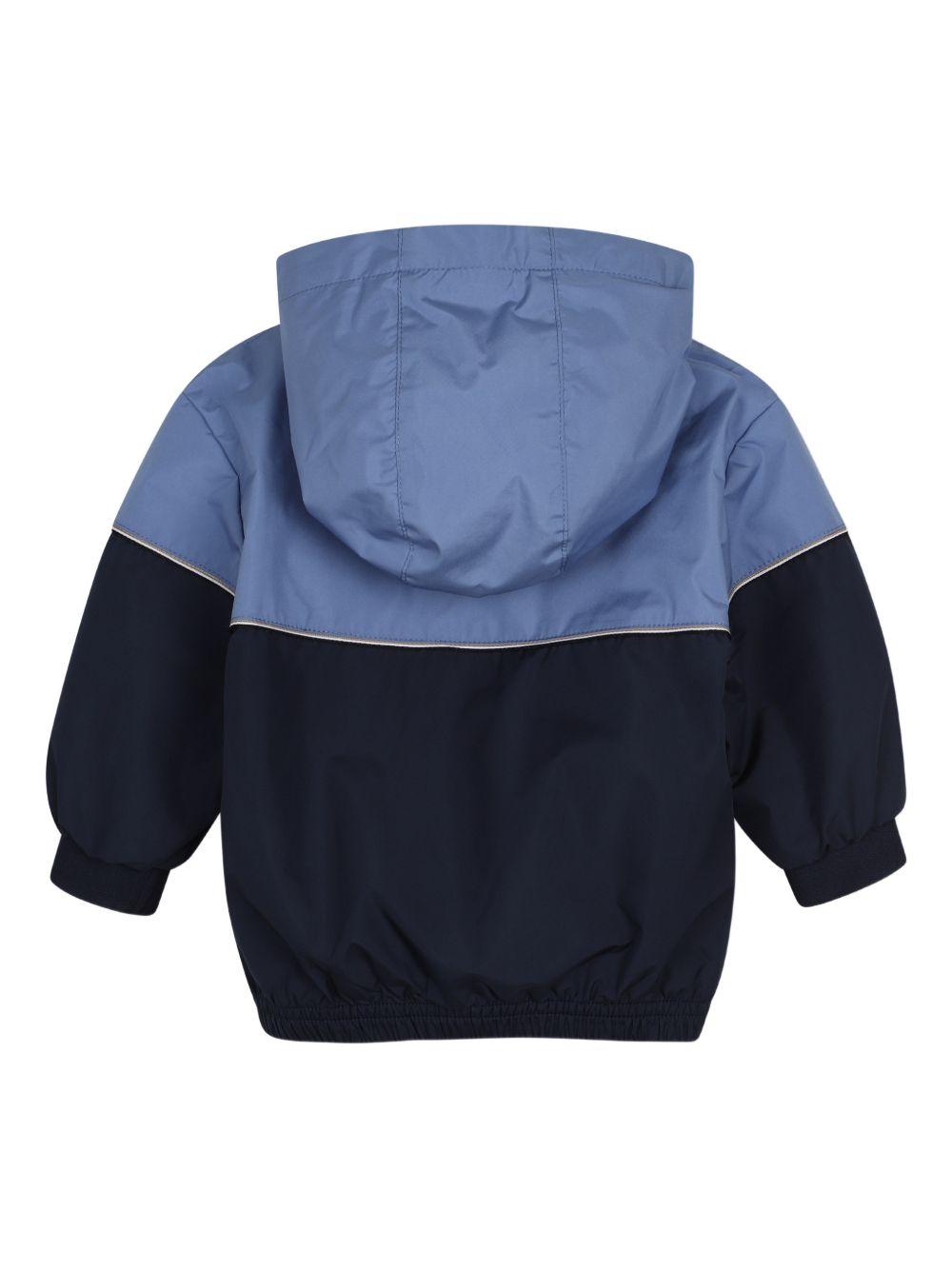 Giubbino per neonato Boss Kids con design color-block J52860 849 BOSS KIDS 