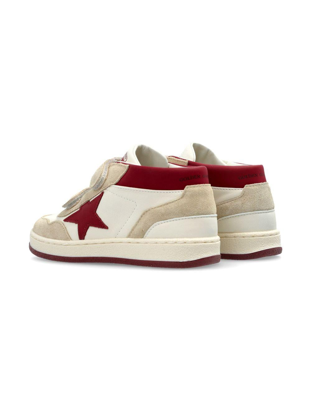 Sneakers June per bambino Golden Goose Kids bianco con punta tonda F00773F006747 11196 GOLDEN GOOSE KIDS 