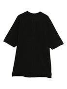 T-shirt Jumbo per bambino Rick Owens Kids nera con stampa grafica coniglio BG02E5274 RNEP8P 0911 RICK OWENS KIDS 