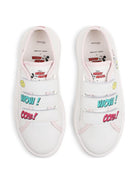 Scarpe per bambina The Marc Jacobs x Mickey Mouse bianche con punta tonda W60824 10P THE MARC JACOBS KIDS 