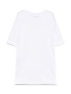 T-shirt per bambino Paolo Pecora Kids bianco con design a strati PP3912 B-GE PAOLO PECORA KIDS 