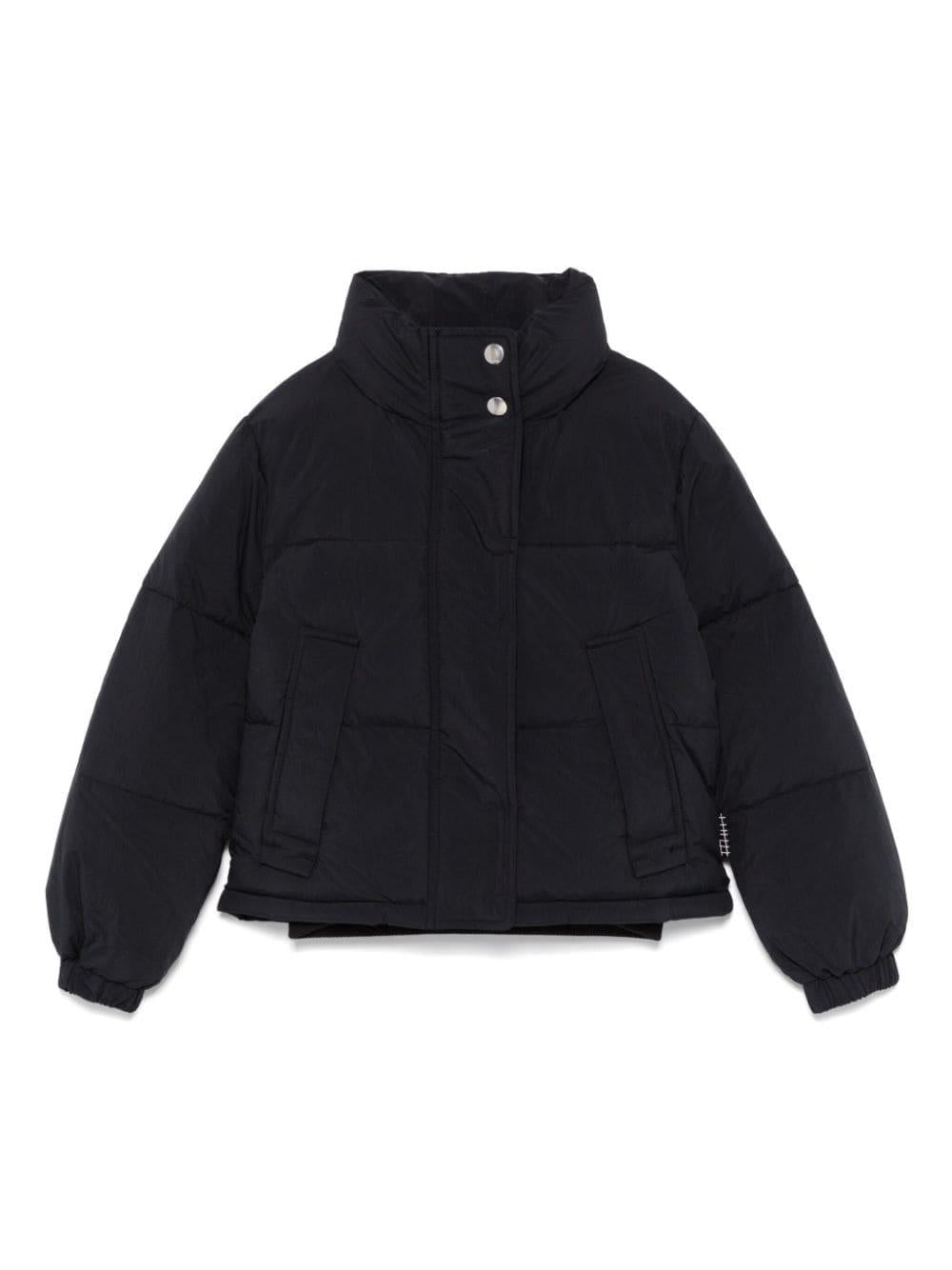 Giubbino per bambina Molo Hansine nero a collo alto 5W24M305 0099 MOLO 
